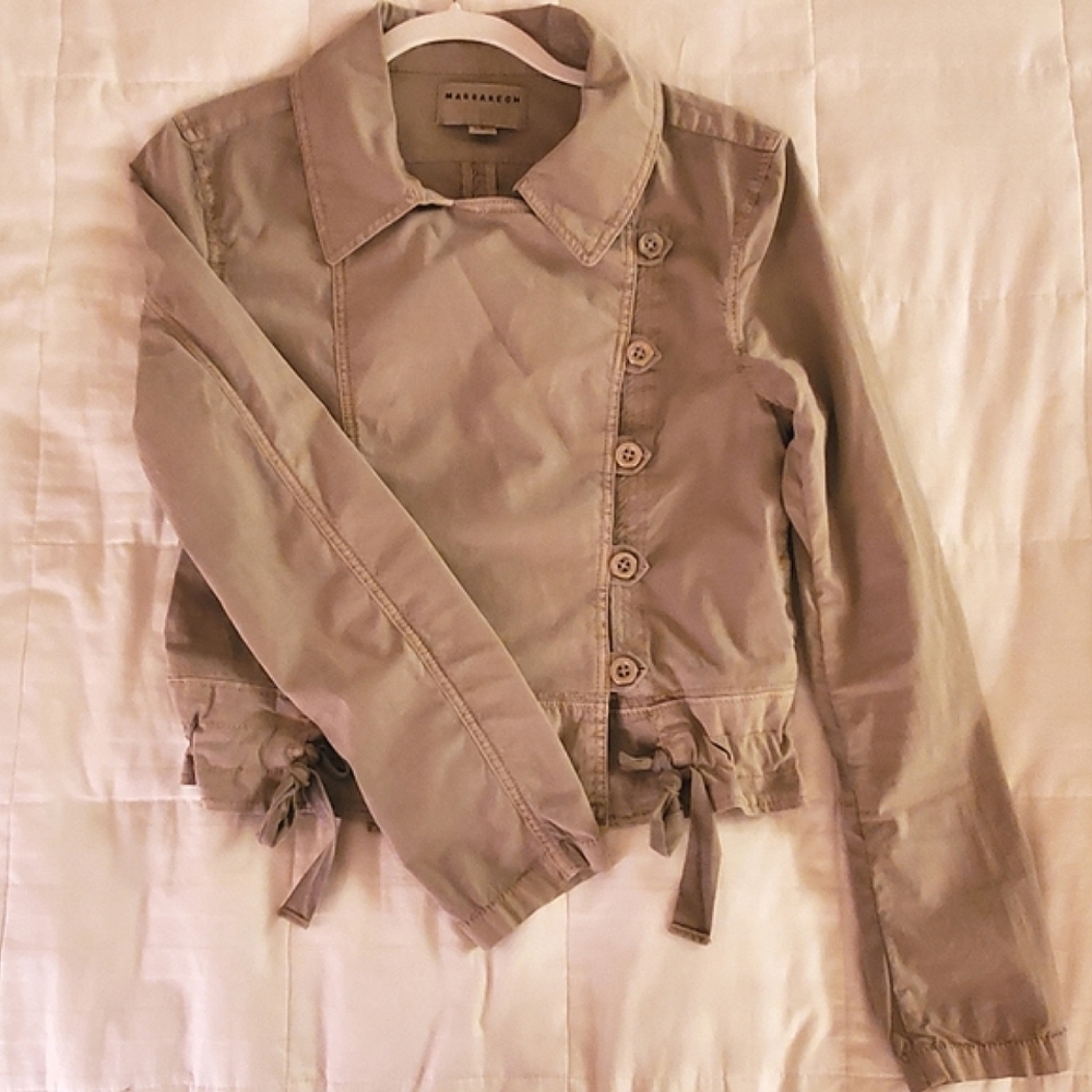 Spring Jacket - Marrakech for Anthropologie Neutral Taupe - Picture 7 of 8